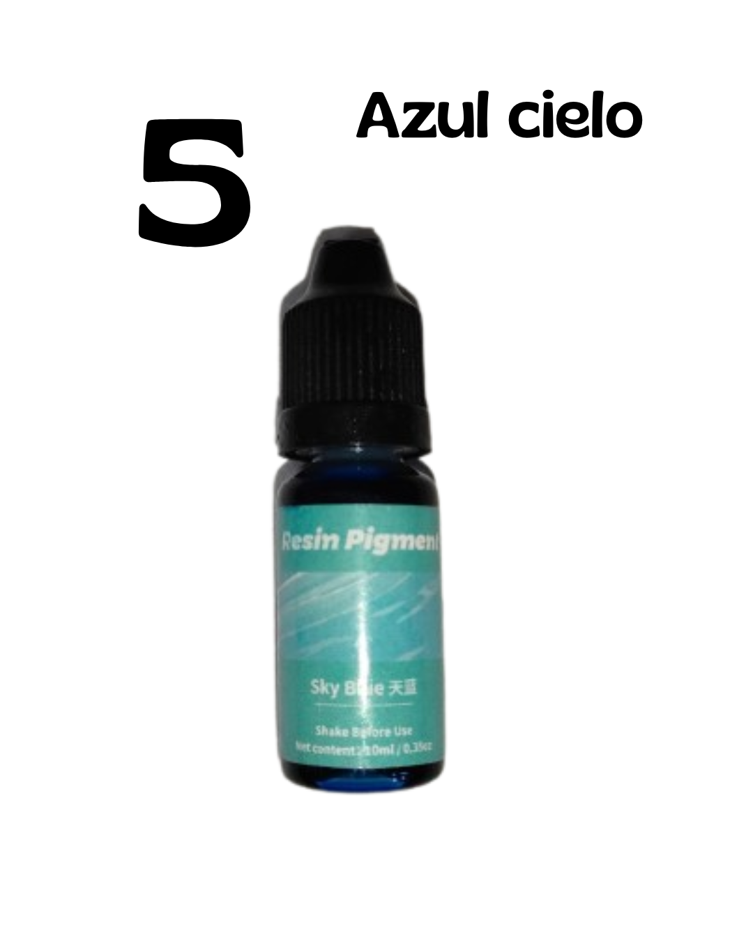 JARRÓN EN RESINA (TINTA)