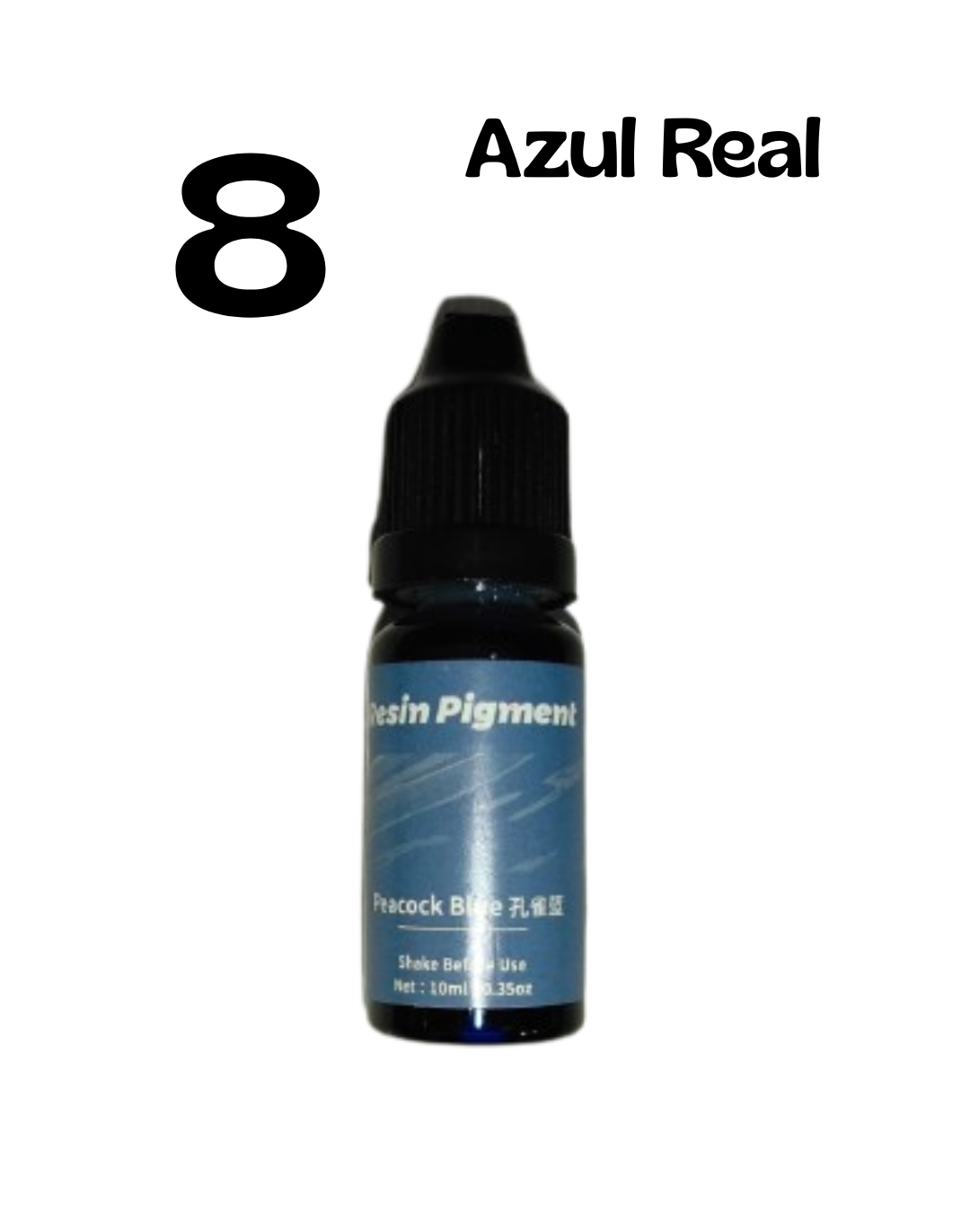 JARRÓN EN RESINA (TINTA)