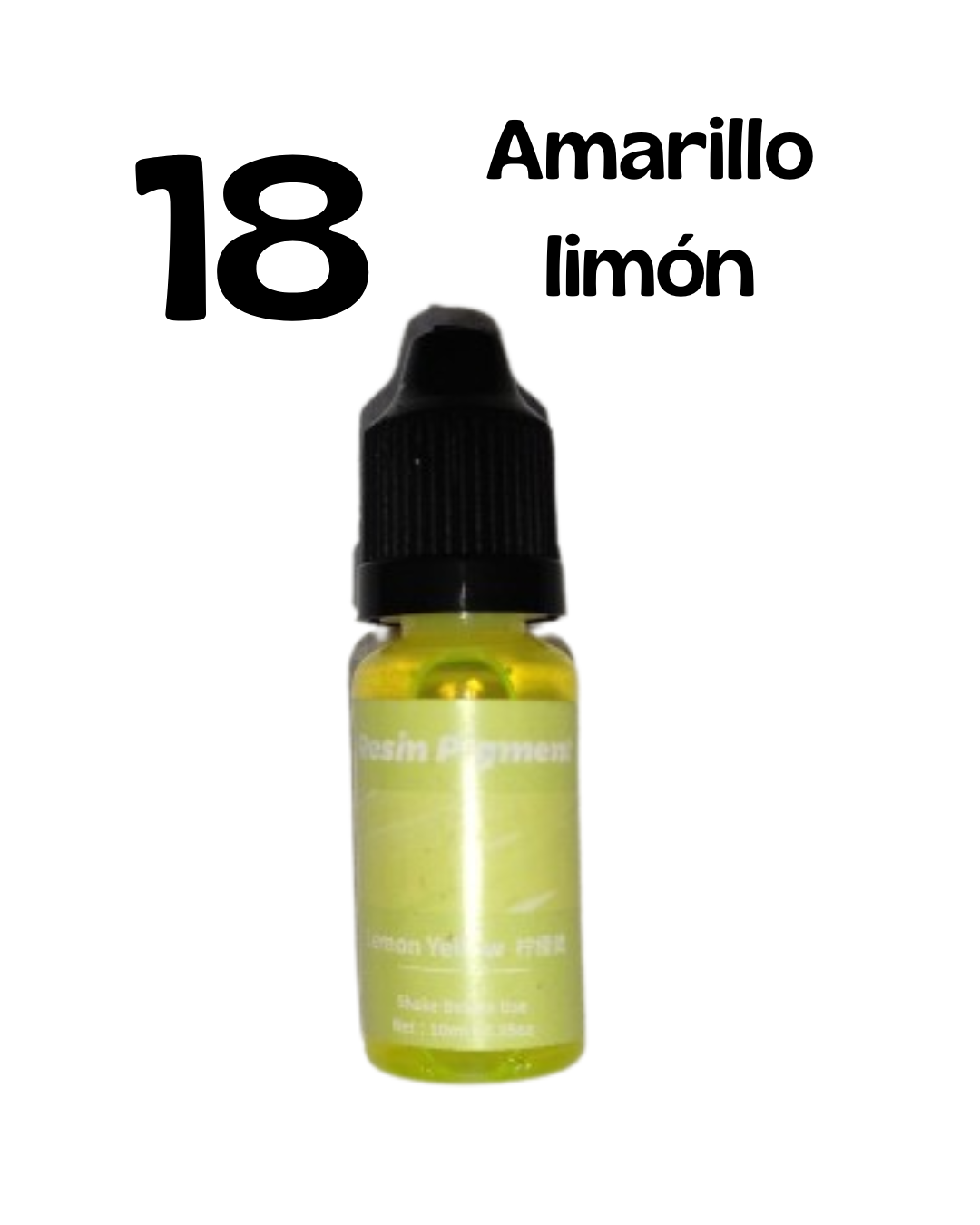 JARRÓN EN RESINA (TINTA)